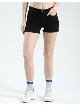Monte Carlo - Womens Solid Regular Fit Shorts