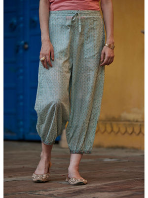Jasmine Trousers Turquoise