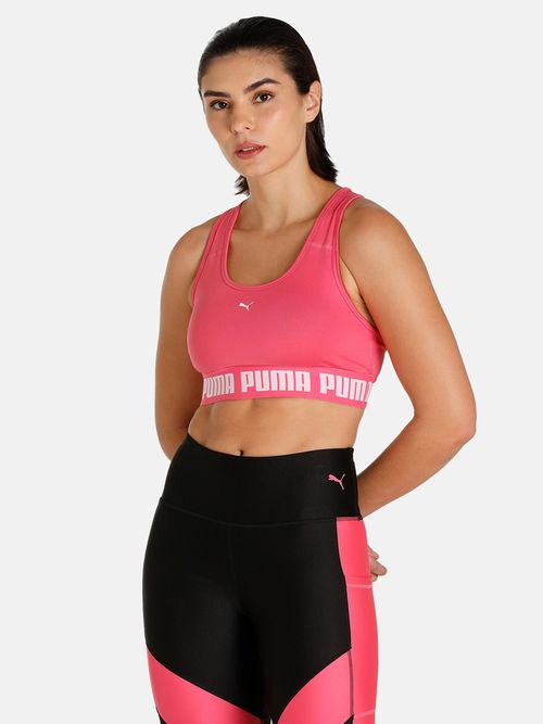 Puma Sports Bra Buy Puma Mid Impact Strong Bra Online Nykaa Fashion