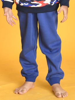 ANTHRILO - Fleece Warm Boys Joggers - Blue