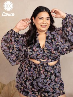 Twenty Dresses by Nykaa Fashion - Curve Be a Self Starter Top