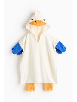 H&M - Kids White Baby Towel Cape