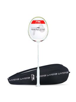 Li-Ning - Wind Lite 700 Strung Badminton Racquet (White, Red 78 g)