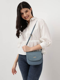 Fastrack - Chic Croc Textured Sling Bag For Women