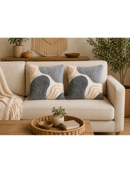 Bungalow and Beyond - Abstract Cushion Cover (Pack of 2)