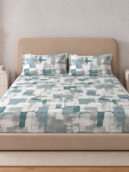 Sleeping Owls- because your sleep matters - Cotton Emperor Super King Bedsheet With Pillow Covers
