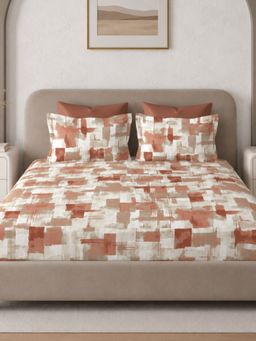 Sleeping Owls- because your sleep matters - Cotton Emperor Super King Bedsheet With Pillow Covers