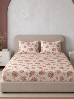 Sleeping Owls- because your sleep matters - Cotton Emperor Super King Bedsheet With Pillow Covers