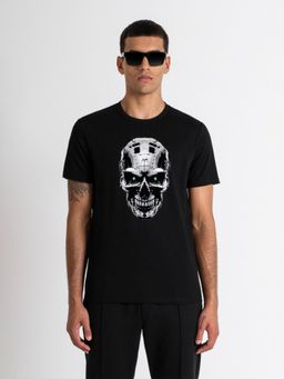 Antony Morato - Mens Black Graphic Crew Neck Short Sleeves T-Shirt