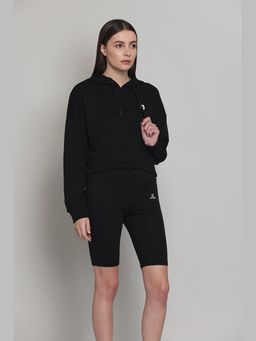 Muvazo - Black Pure Cotton Hoodie