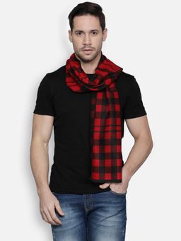 Alvaro Castagnino - Mens Viscose Red Muffler