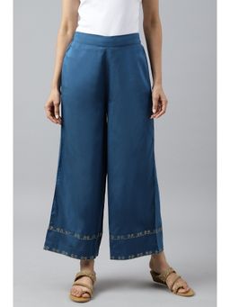 W - Persian Blue Straight Parallel Pants