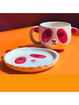 TheYUGO - Cute Panda Mug and Saucer