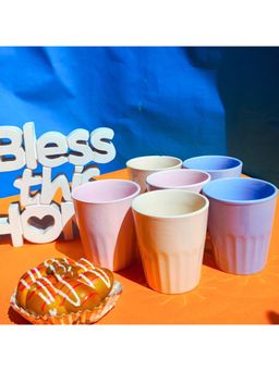 TheYUGO - Pastel Cutting Chai Cup (Pack of 6)