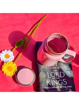 TheYUGO - Pink Tea and Coffee Mug with Lid