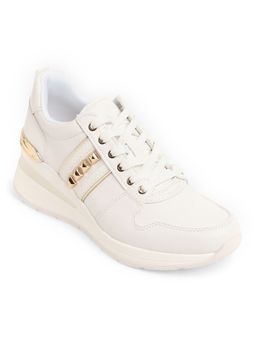 Aldo - Women Larose White Synthetic Casual Shoes