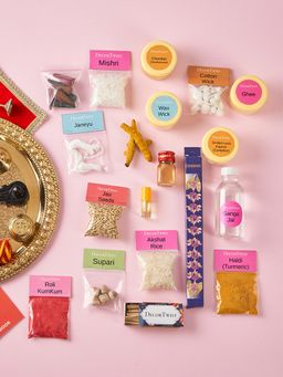 DecorTwist - Maha-Shivaratri Puja Kit Pack of 33