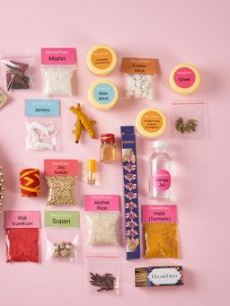 DecorTwist - Hanuman Ji Puja Kit Pack of 30