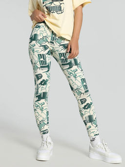 Puma - Classicsnd Loves Women's Multi Color Tights