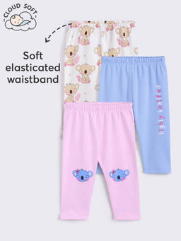 Hopscotch - 3-Pack Pure Cotton Printed Pant