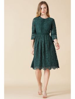 Gipsy - Green Polyester Dress