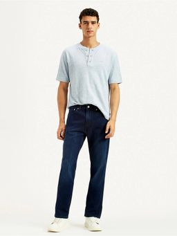 Levi's - Men'S 505 Straight Fit Indigo Jeans