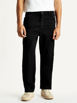 Levi's - Men'S 568 Black Loose Fit Mid Rise Jeans