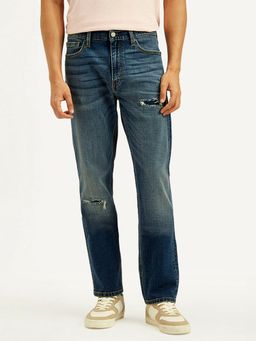 Levi's - Men'S 513 Med Indigo Slim Straight Fit Mid Rise Jeans
