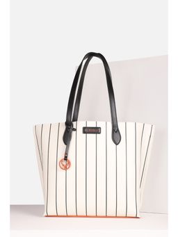 Allen Solly - Women White Casual Tote Bag