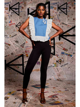 Echke - Shoulder Frills Top