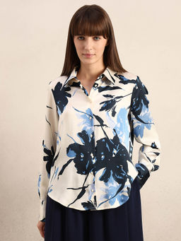 VERO MODA - Printed Full Sleeves Shirt