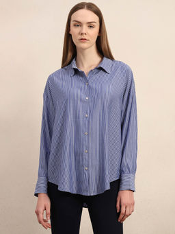 VERO MODA - Blue Striped Shirt