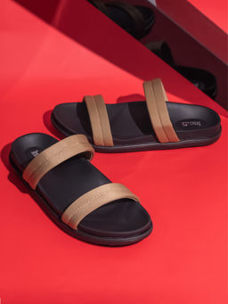 Inc.5 - Women Brown Casual Open Toe Flat Sandals