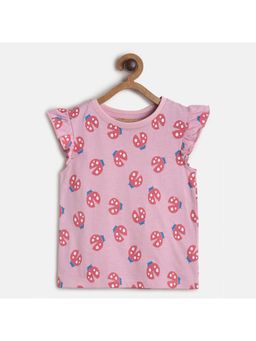 MINI KLUB - Kids Girls Pink Knit Top