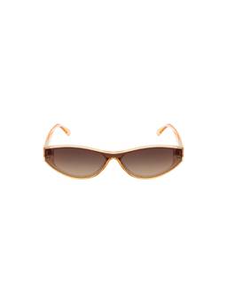 TED SMITH - Full Rim UV Protection Ovel Sunglasses For Unisex (TS-LOUWE_BRN)
