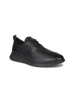Hush Puppies - Men's Black Brogues