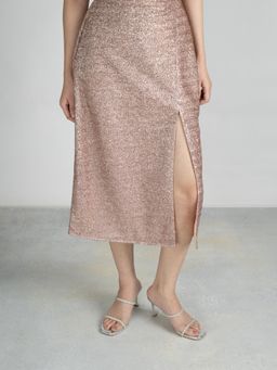 SCENTRA - Women's Silver Block Heel Sandals