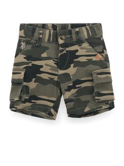 U.S. POLO ASSN. - Boys Camouflage Print Shorts