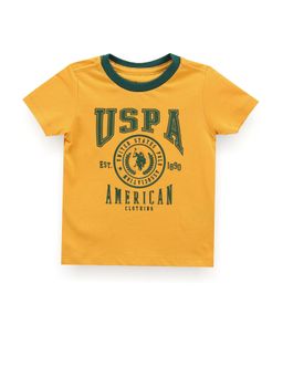 U.S. POLO ASSN. - Boys Brand Yellow Print T-Shirt