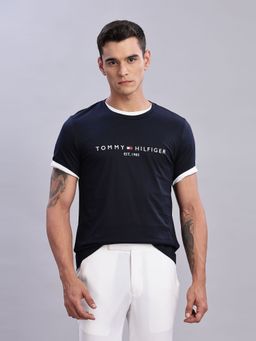 Tommy Hilfiger - Mens Blue Logo T-Shirt