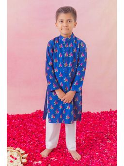 Chotibuti - Neela Blue Kurta with Pant