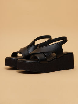 ERIDANI - Circe Casual Wedges Black