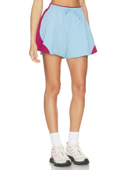 lululemon - Tennis Track Women's Drawstring Ripstop Shorts Blue