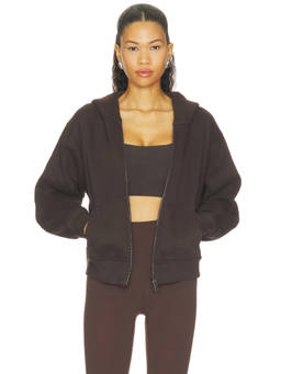 lululemon - Steady State Women's Fleece-Lined Full-Zip Hoodie Black