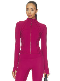 lululemon - Define Nulu Women's Cropped Zippered Jacket Pink