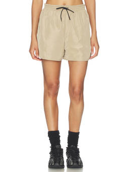 YEAR OF OURS - Soccer Women's Drawstring Ripstop Shorts Beige