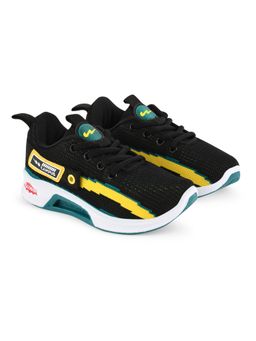 Campus - HM-601 Black Kids Sports Shoes