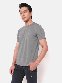 CULT - Vitals Textured Running T-Shirt - Grey