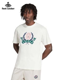 adidas Originals - GRAPHIC LO SS T Men White Casual T-Shirt