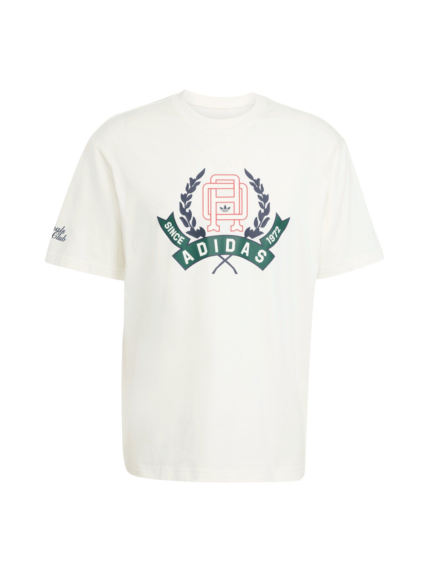 Buy adidas Originals GRAPHIC LO SS T Men White Casual T-Shirt